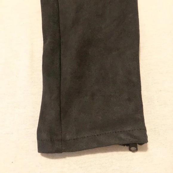 Abercrombie and Fitch  Faux Suede Super Skinny Pants Ankle Zip Size 4 - Picture 9 of 16